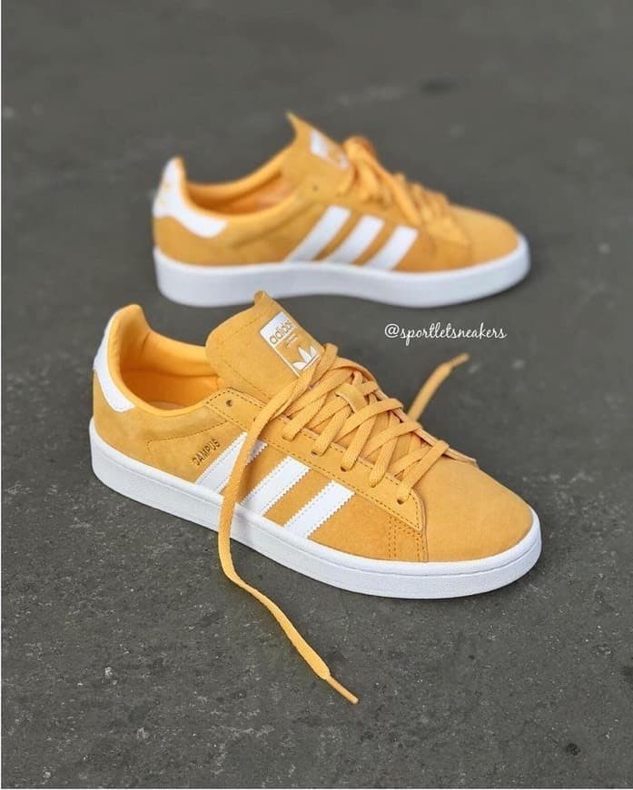 Moda Adidas Campus Amarelo 