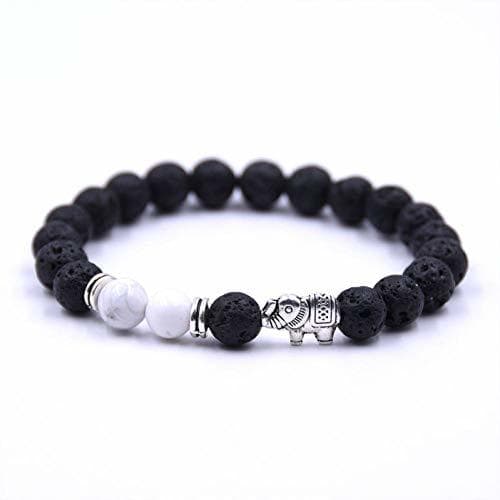 Lugar MHOOOA Pulsera De Elefante Pulseras para Las Mujeres Pulseira Masculina Hombres Joyería