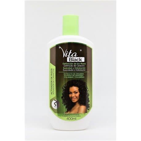 Producto VITABLACK ACTIVADOR RIZOS C/COLÁGENO 400ML