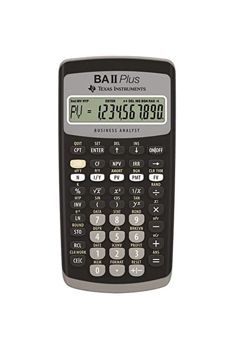 Product Texas Instruments BAII PLUS - Calculadora financiera