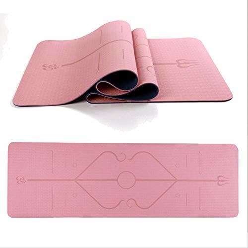 Producto Ejercicio Mate para el hogar, antideslizante 6mm grueso Tpe Yoga Mat para