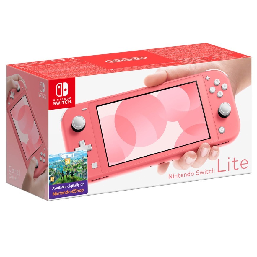 Fashion Nintendo Switch - Lite | Coral 😉👌🏻