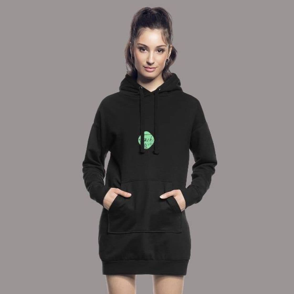 Moda Vestido estilo Hoodie 