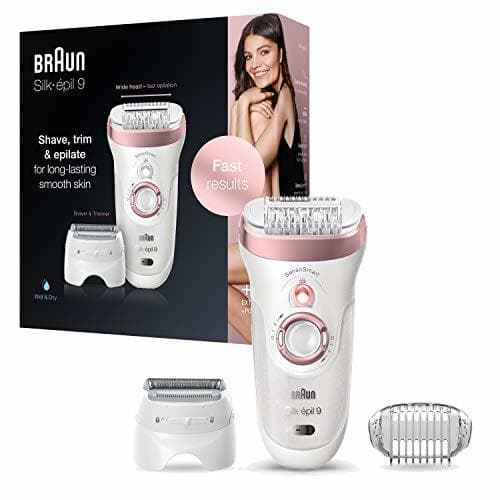 Producto Braun Silk-épil 9 9-720 Depiladora eléctrica para mujer para una depilación duradera