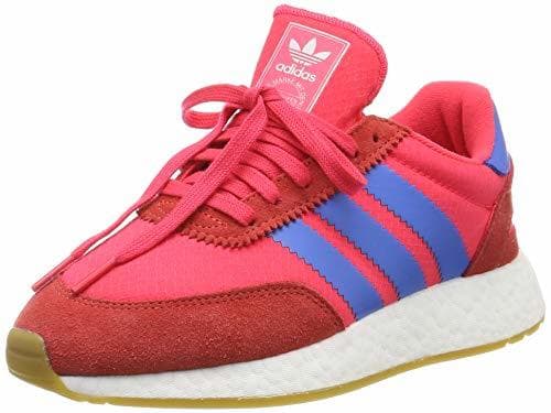 Lugar adidas I-5923 W, Zapatillas de Gimnasia para Mujer, 40 EU, Rojo