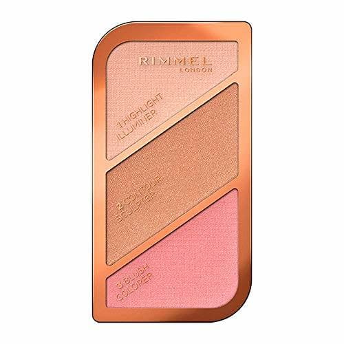 Beauty Rimmel London Kate Sculpting Pakette Paleta de Maquillaje Tono 1 Golden Sands