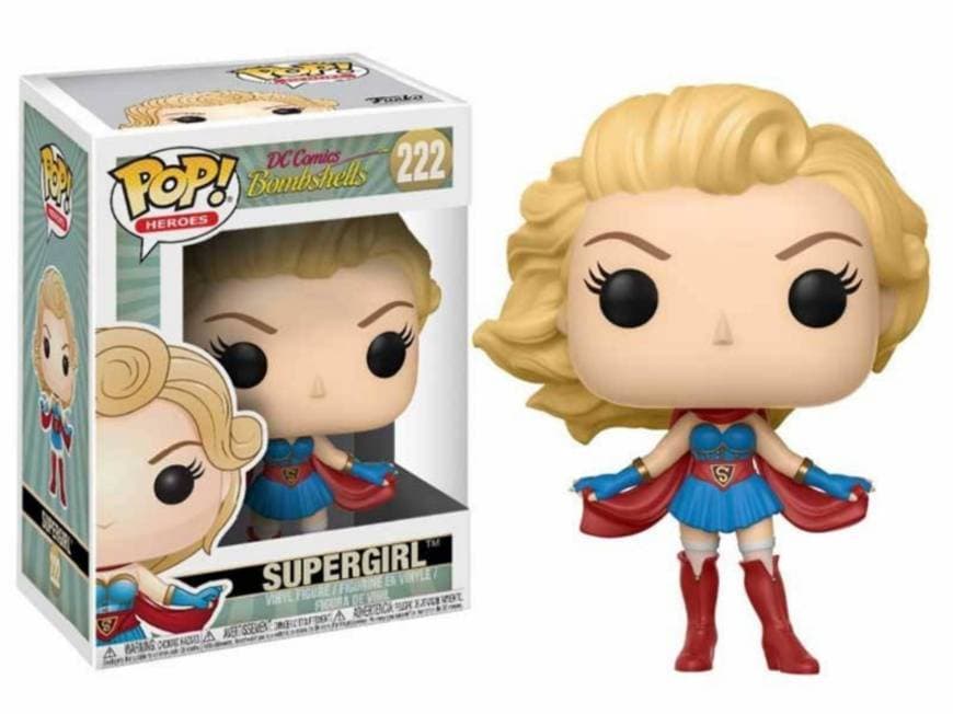 Juego Funko Pop!- DC Bombshells Supergirl Figura de Vinilo