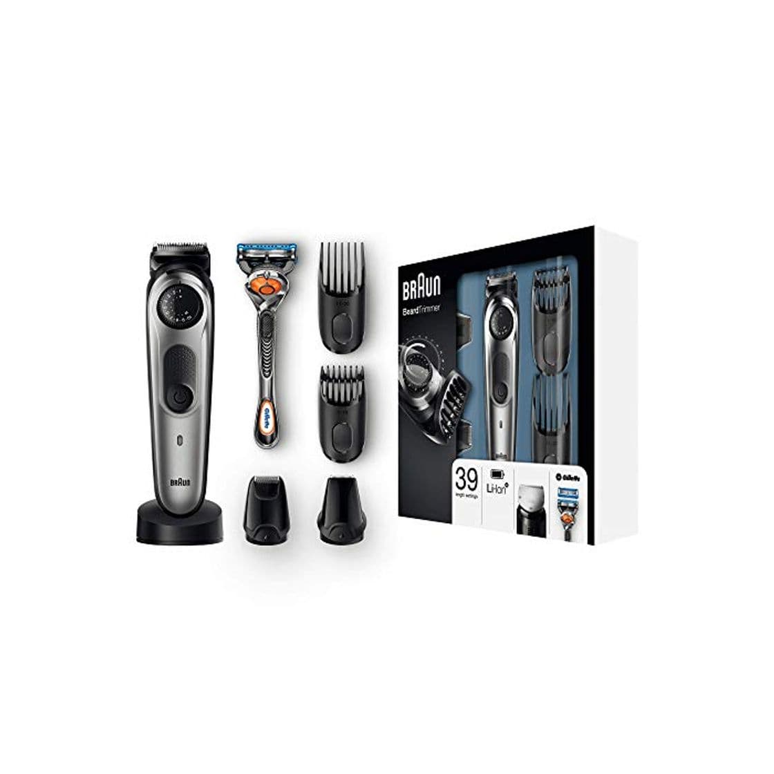 Belleza Braun BT7040 Recortadora de Barba y Cortapelos