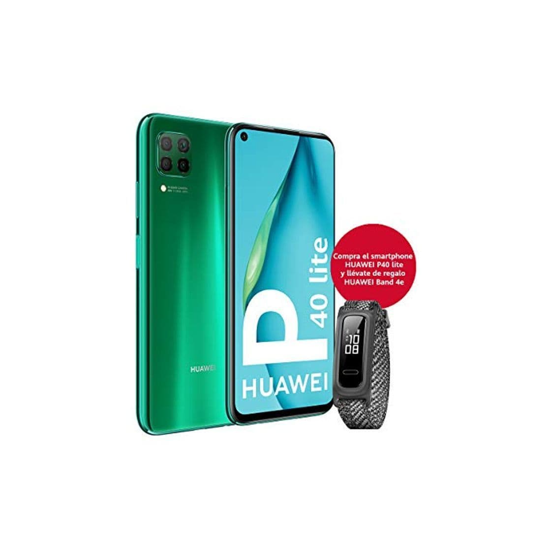 Producto HUAWEI P40 Lite - Smartphone 6.4" (Kirin 810, 6GB RAM,128GB ROM, Cuádruple