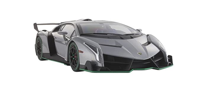 Product Kyosho 1/18 Scale - C09501GRG Lamborghini Veneno Grey