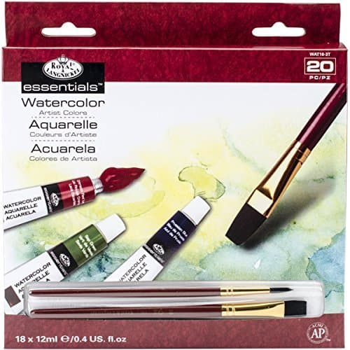 Product Royal & Langnickel WAT18 - Pack de 18 tubos de pintura para