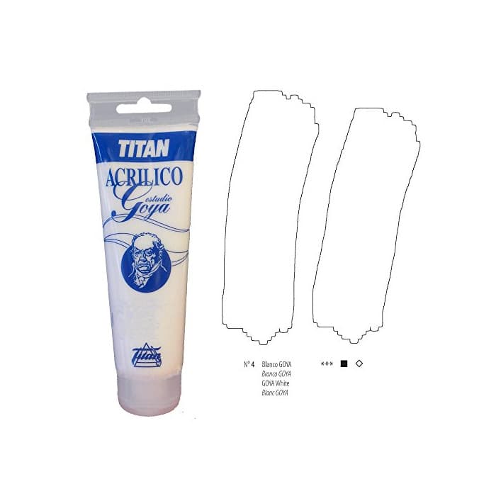 Product ACRÍLICO GOYA ESTUDIO BLANCO GOYA 125 ML Nº 4