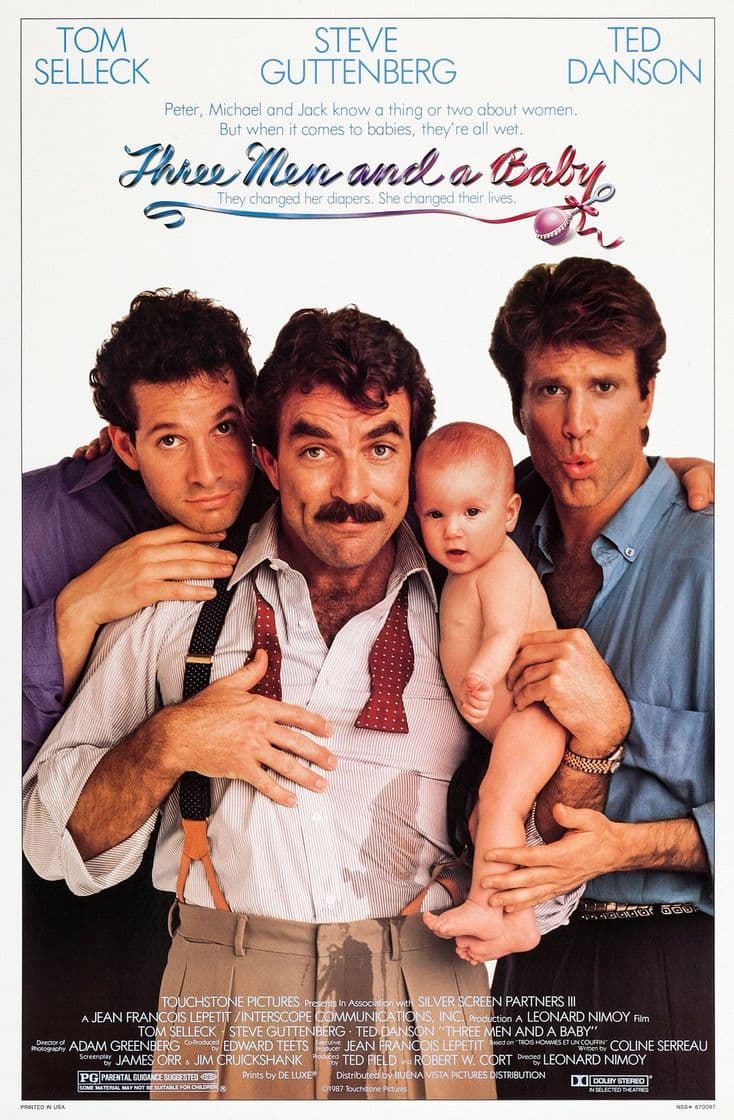 Película Three Men and a Cradle