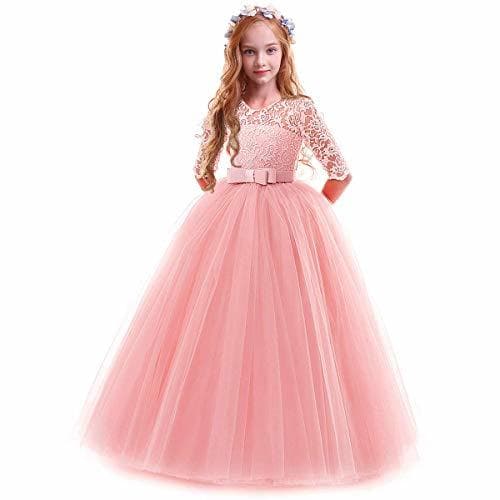 Producto OBEEII Vestidos De Princesa Fiesta de la Boda de Las Niñas para