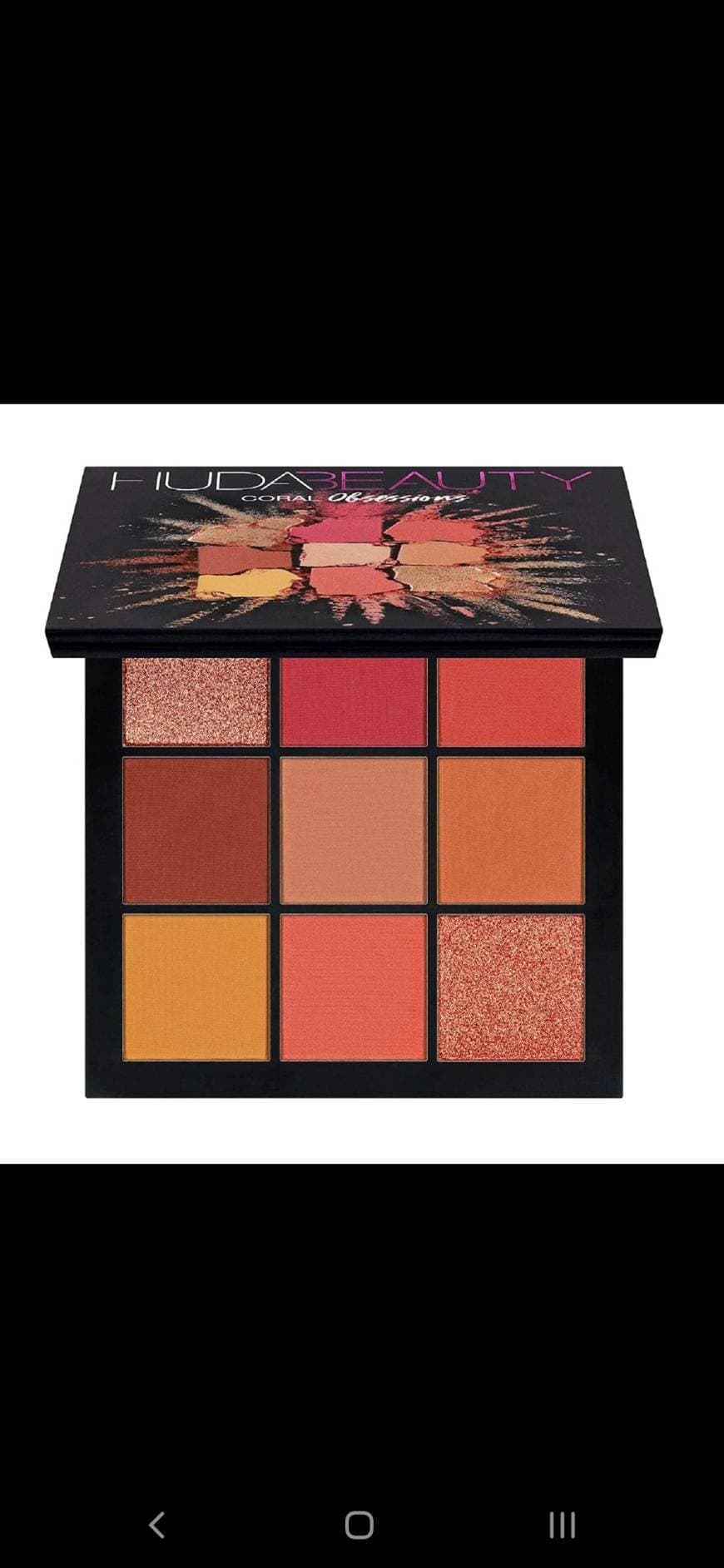 Producto HUDA eyeshadow