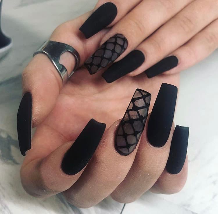 Moda Black nails 💅🏽