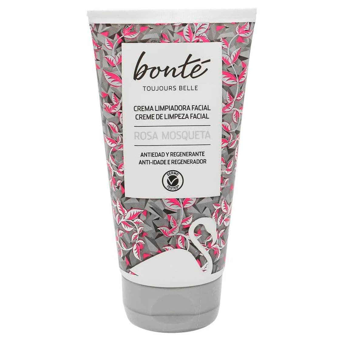 Moda BONTE crema limpiadora antiedad con rosa mosqueta tubo 150 m