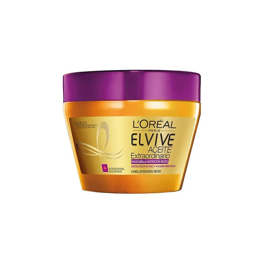 Product Elvive Aceite Extraordinario Mascarilla Rizos 300