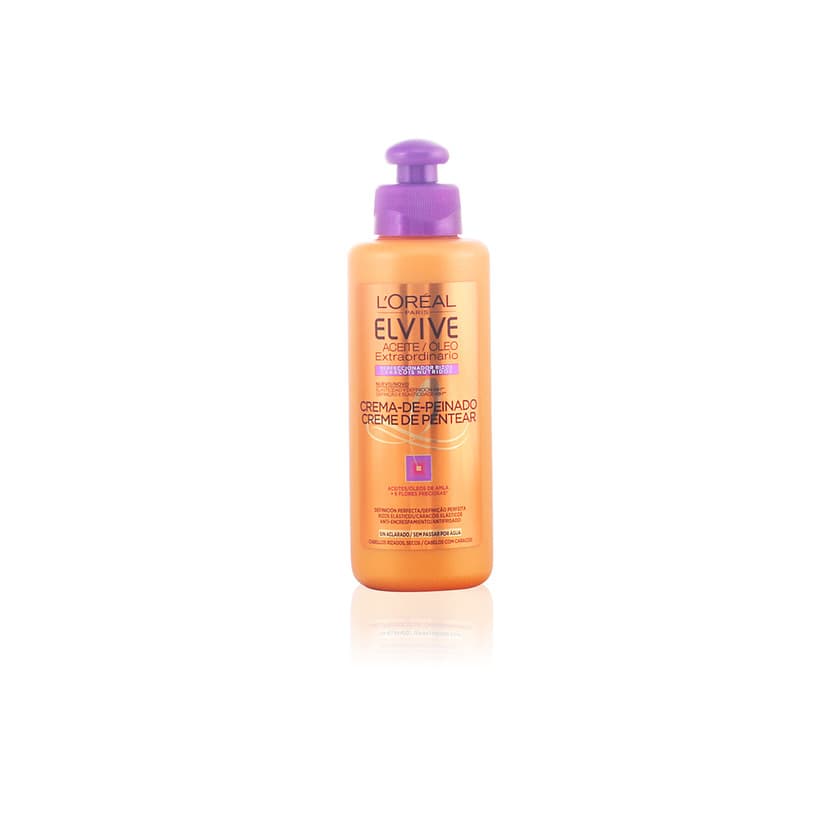 Product Elvive Aceite Extraordinario Crema peinado Rizos 200