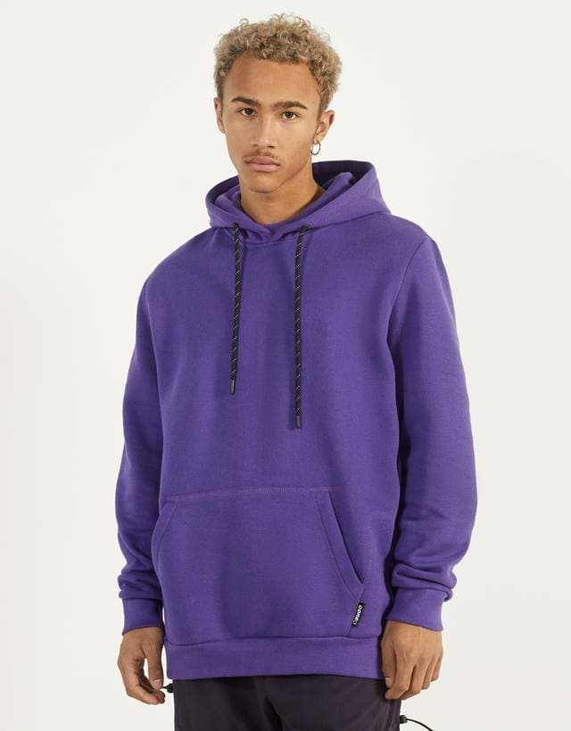 Product Sudadera púrpura del Bershka 