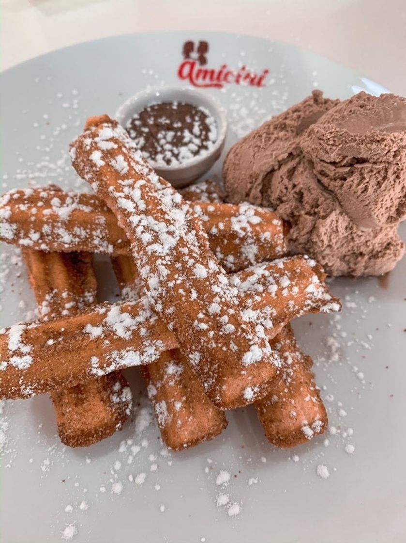 Restaurants Churros com Nutella 