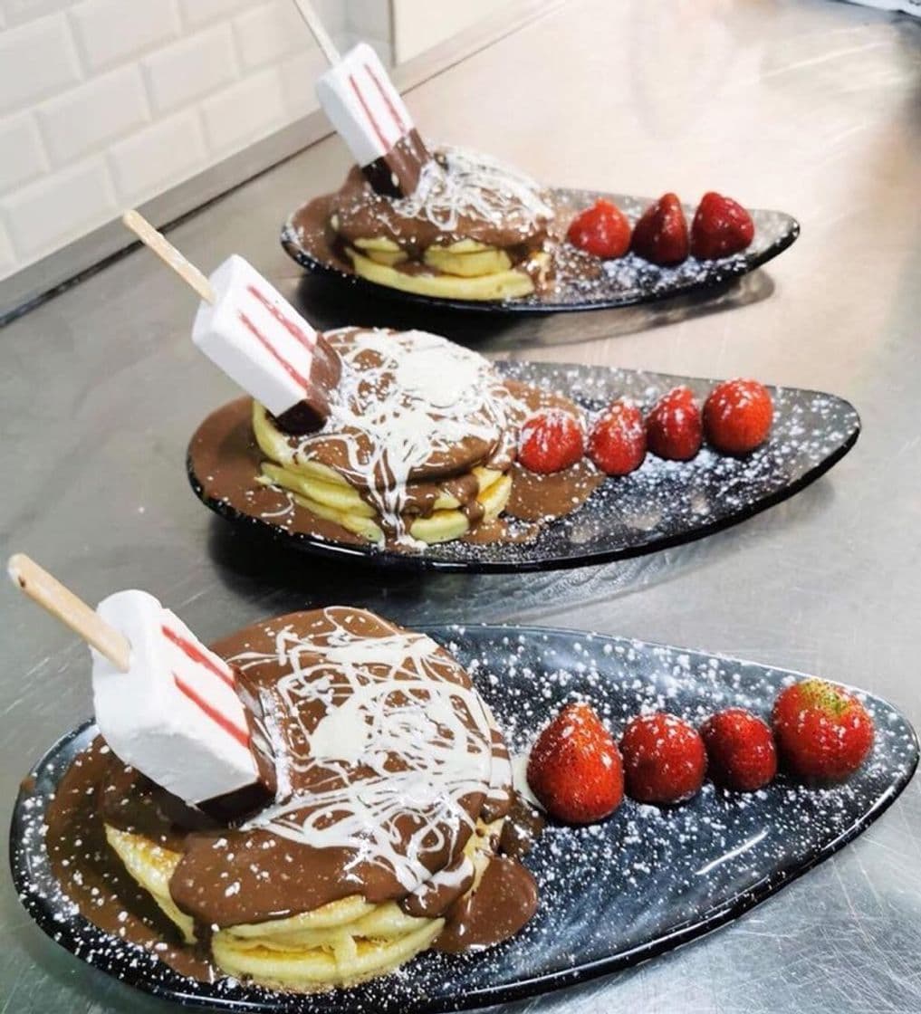 Restaurants Panquecas com Nutella 