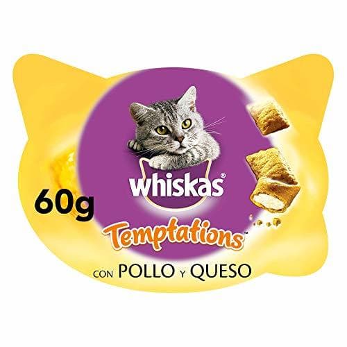 Product Whiskas Premios temptations para gatos de 60 g sabor pollo