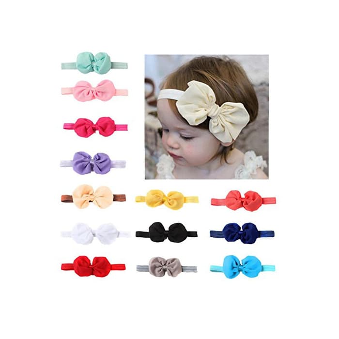 Producto Baby Hair Band Turban Knotted Cintas para el Bebé Súper Baby Girl'S