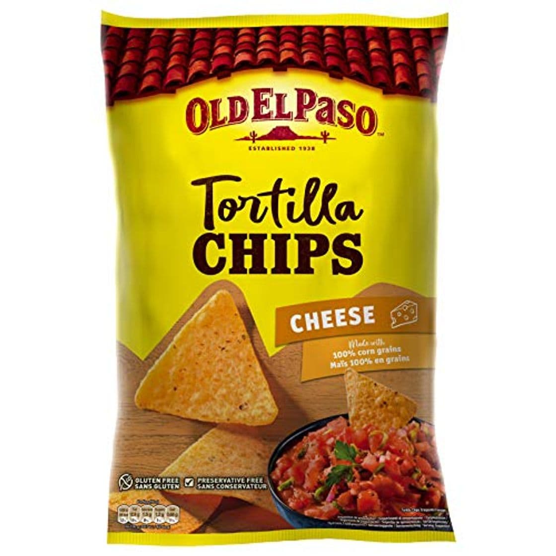 Producto Nachos Old el Paso Queso Tortillas Chips