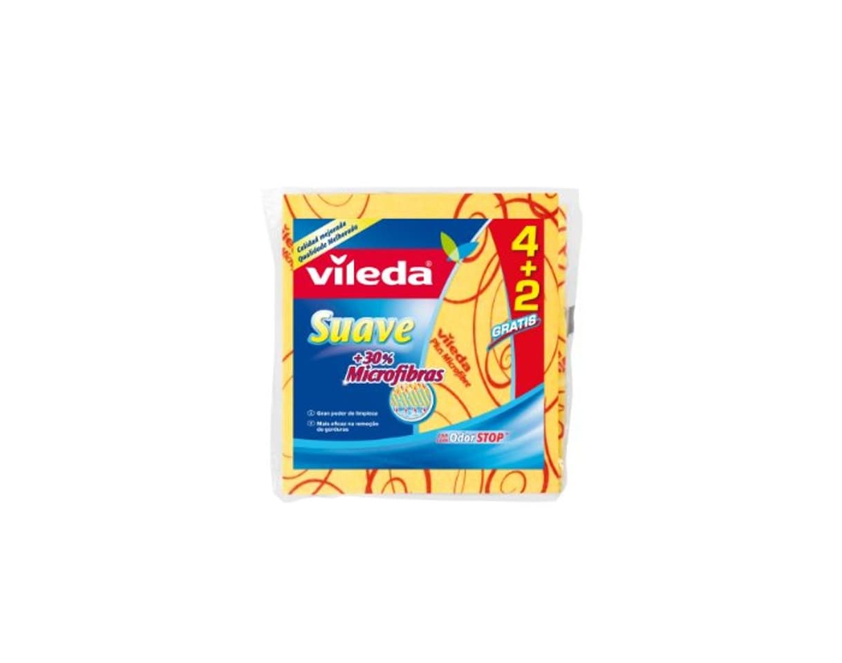 Producto Vileda Suave - Bayetas suaves con 30% microfibras