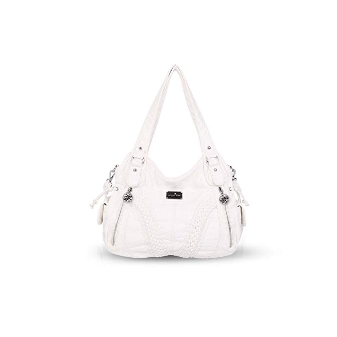 Producto NICOLE & DORIS Bolso al Hombro de Piel Lavada para Mujeres Hobo Bolsos Bolso Bandolera