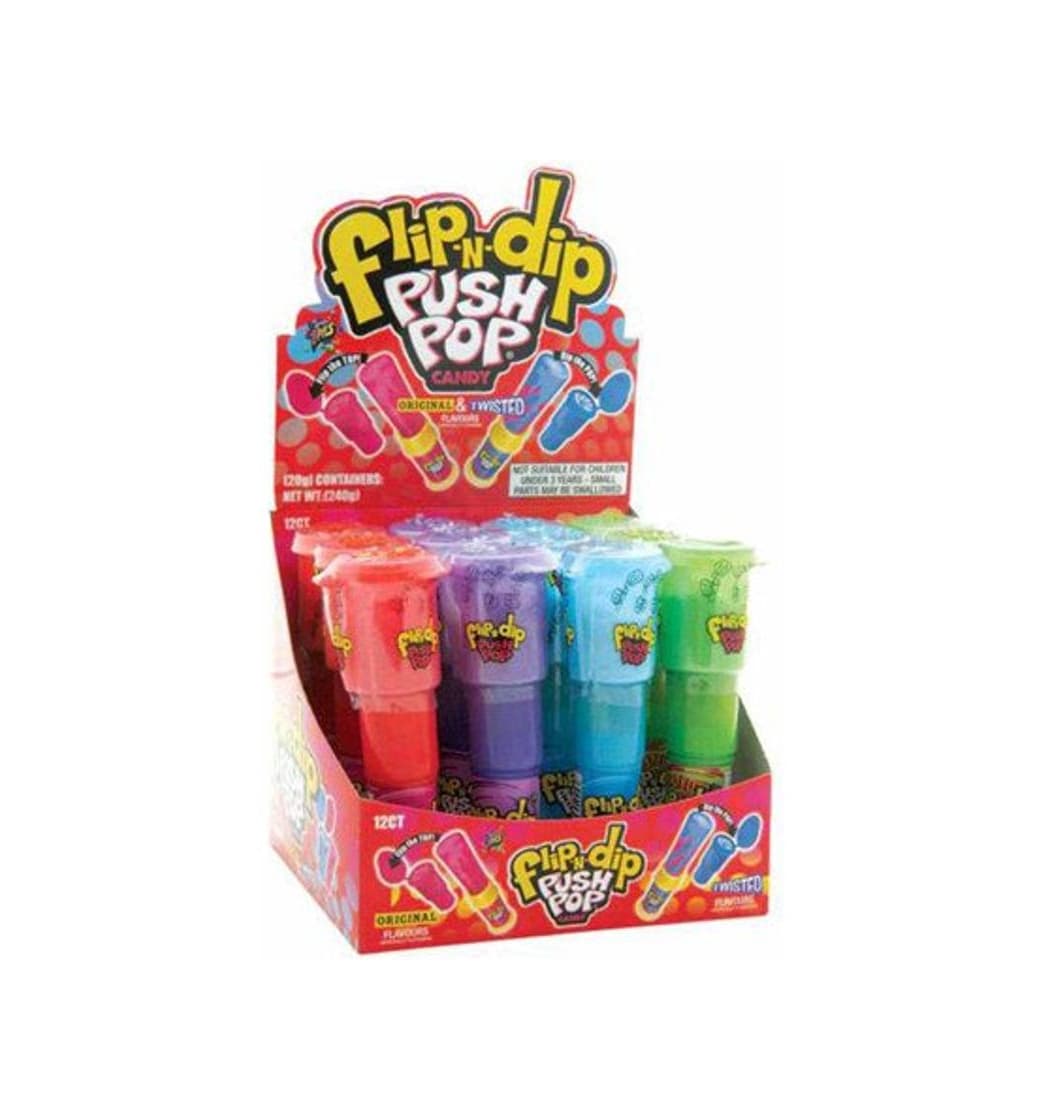 Producto Push Pop Flip-n-dip x 12