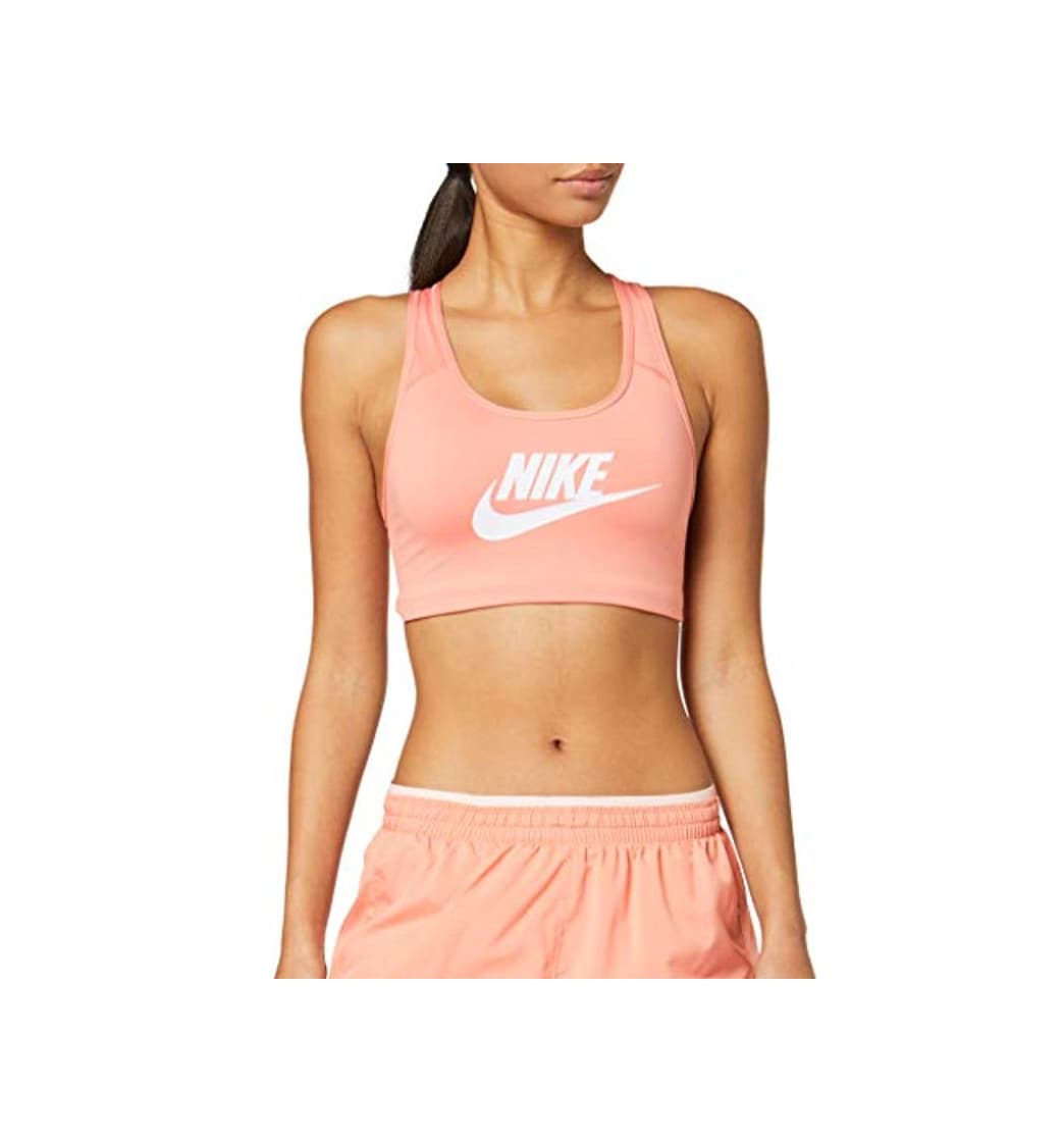 Product NIKE Swoosh Futura Bra Sujetador de Deporte, Mujer, Pink Quartz/