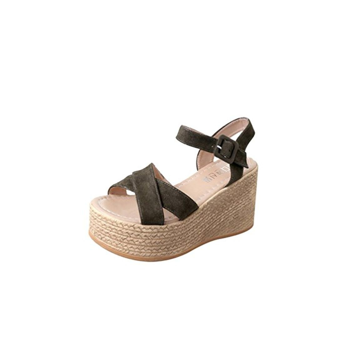 Moda Logobeing Sandalias Plataforma Mujer Planas Bohemia Tacón Alto de Playa Peep Toe Cuñas De Fondo Grueso Tacon Zapatos de Baño Verano Fiesta Chanclas