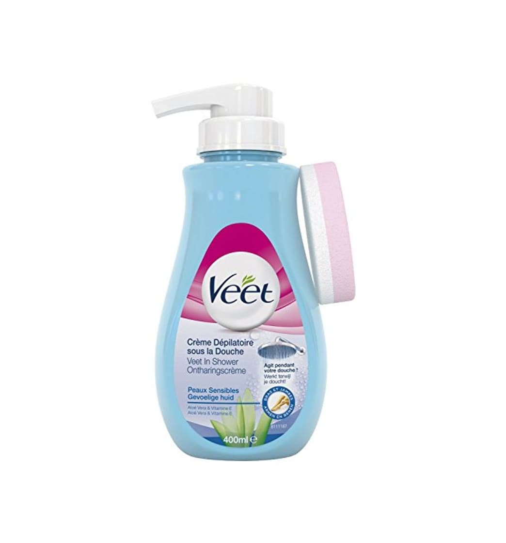 Producto Veet Crème Dépilatoire sous la Douche Corps et Jambes