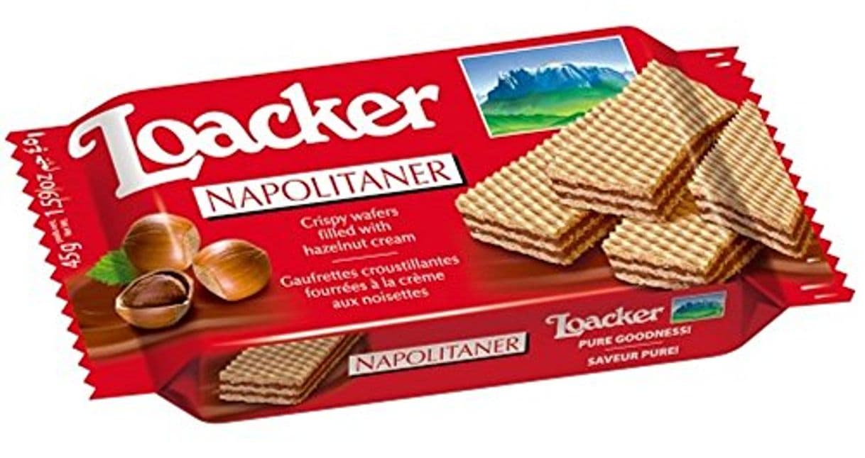 Producto Loacker Napolitaner Wafers 45 g