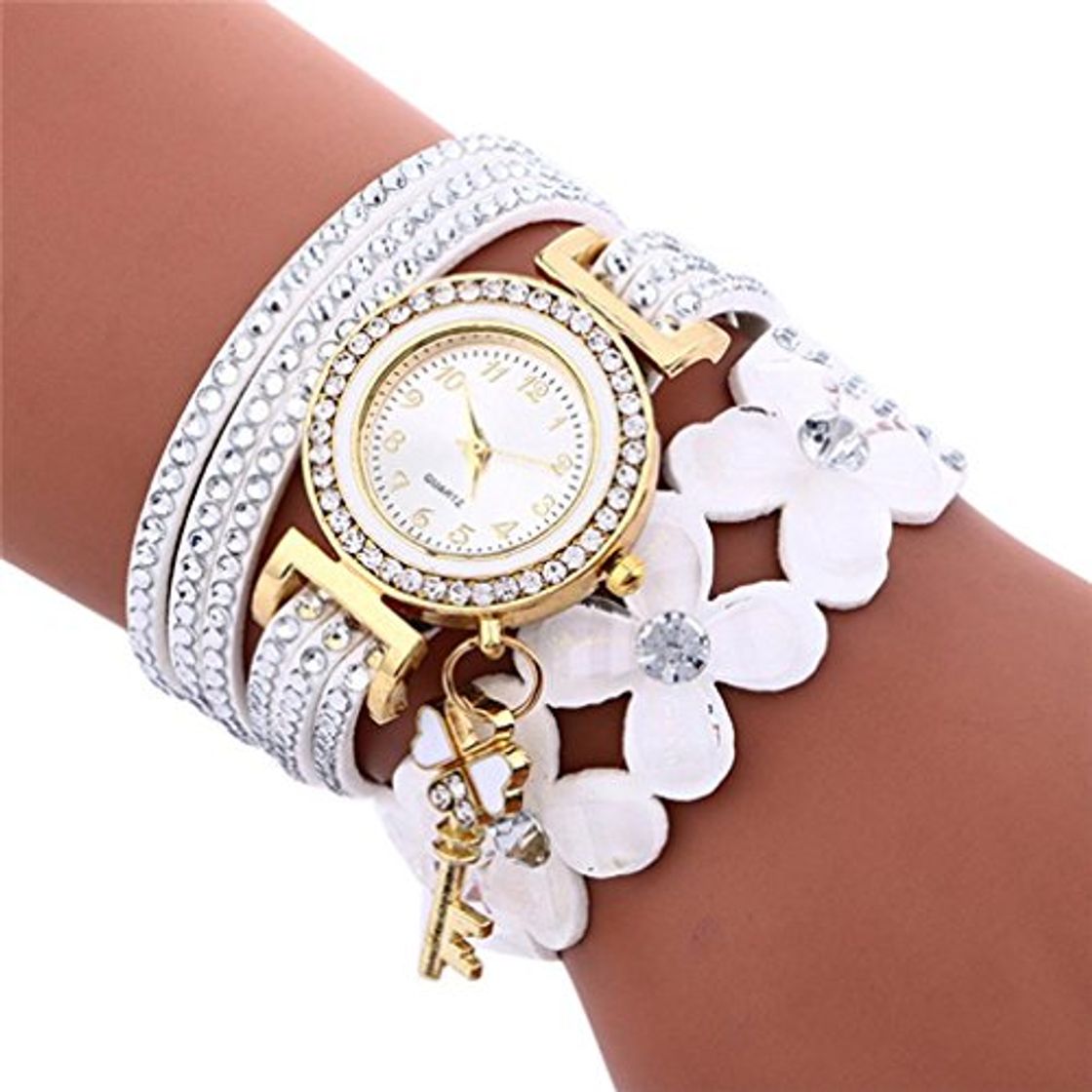 Moda Yesmile Relojes❤️Reloj de Pulsera de Mujer con Diamantes de Campanas de Moda