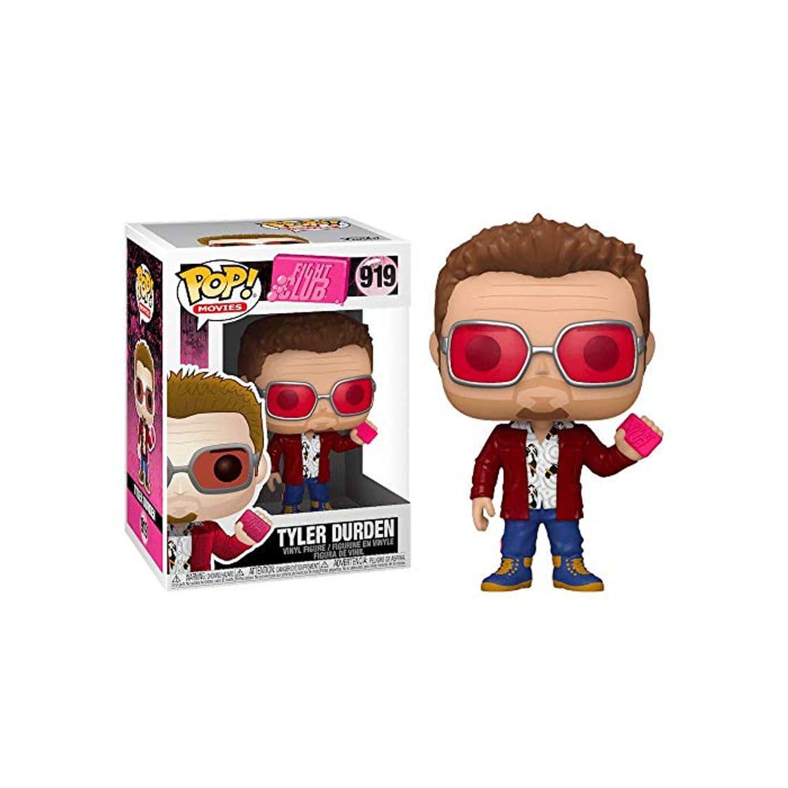 Producto Pop! Movies: Fight Club- Tyler Durden w/Chase and Buddy