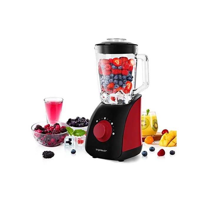 Product Aigostar Pomegranate 30JDF - Batidora americana de vaso multifunción