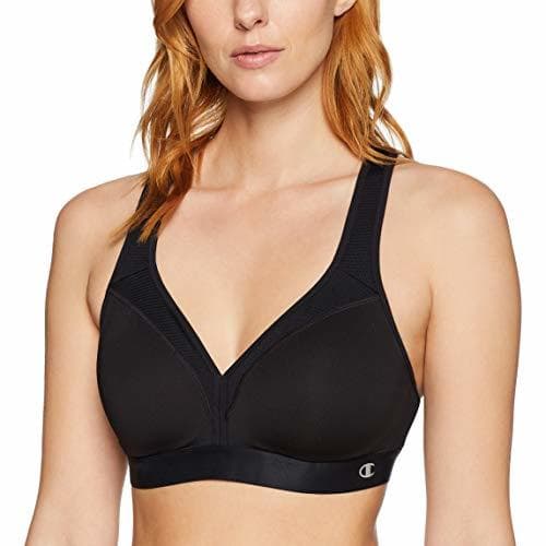 Lugar Champion the Curvy, Soutien-Gorge de Sport Femme, Noir