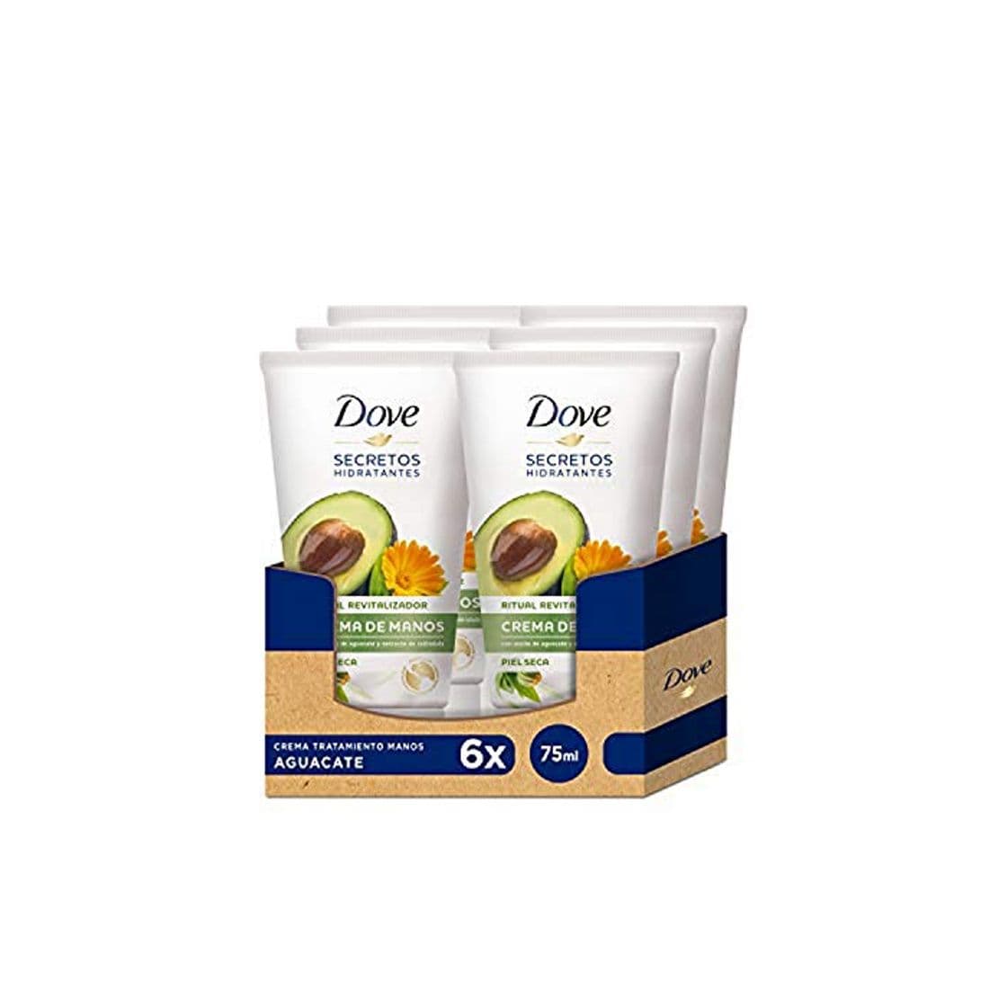 Producto Dove Aceite de Aguacate y Extracto de Caléndula Crema de Manos 75