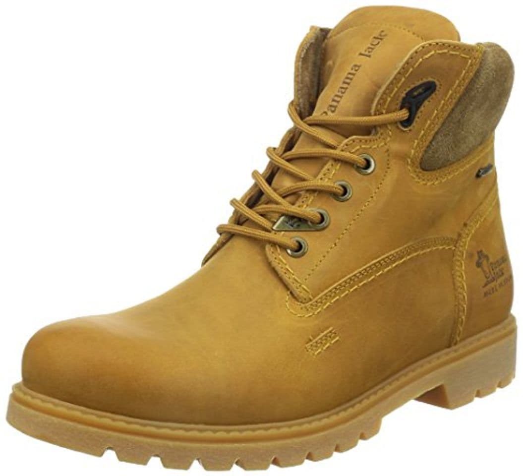 Fashion Panama Jack Amur GTX, Botas Militar para Hombre, Amarillo