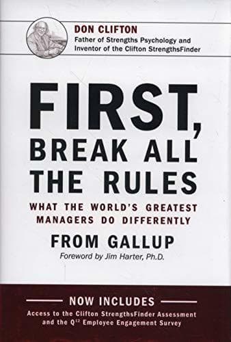 Book First, Break All the Rules