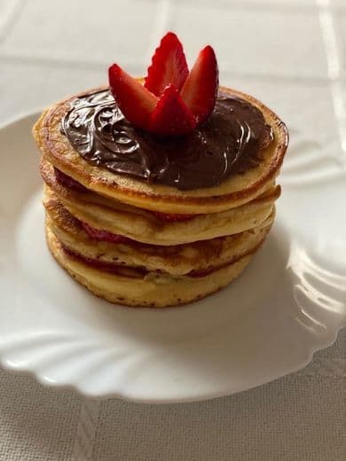 Product Panquecas com Morangos e Nutella 🥞🍓