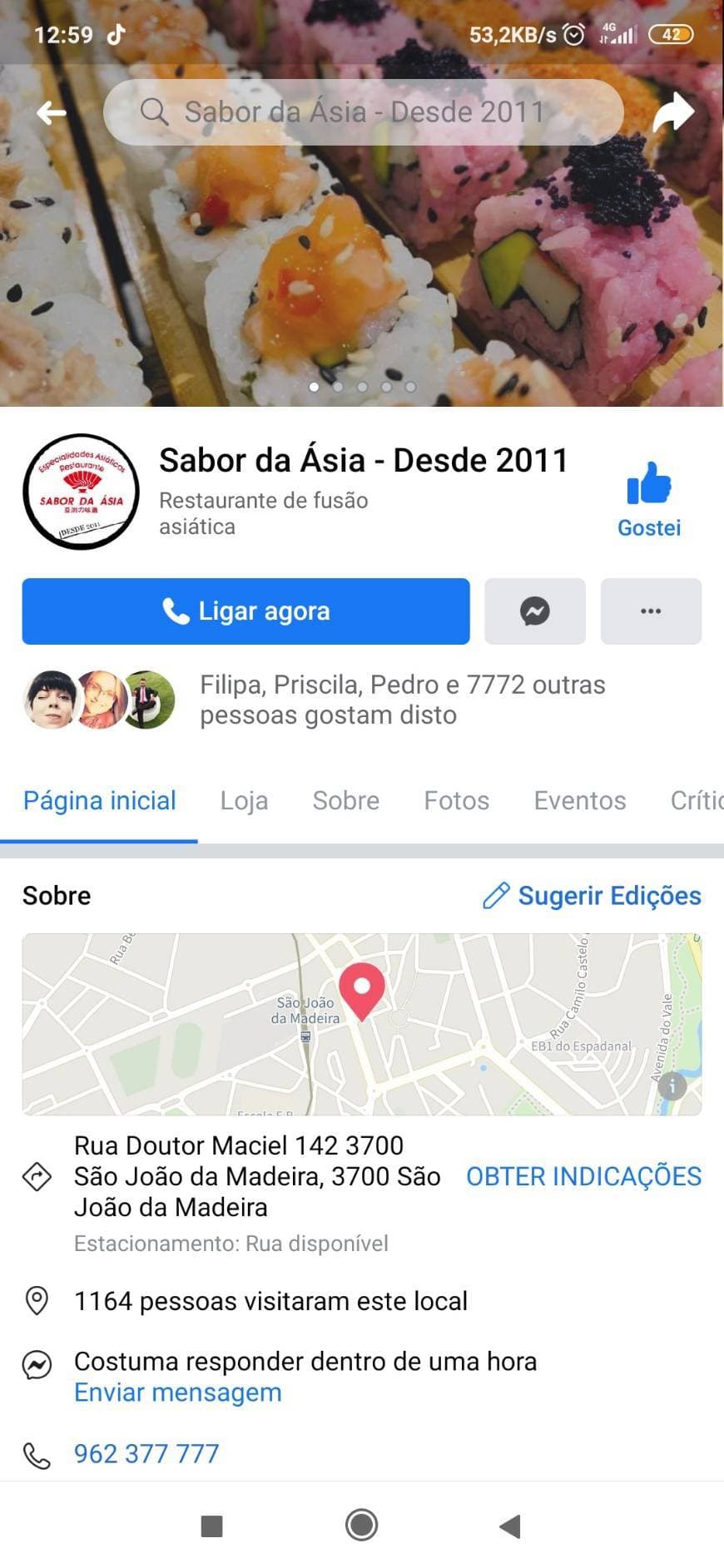 Restaurants Sabor da Ásia