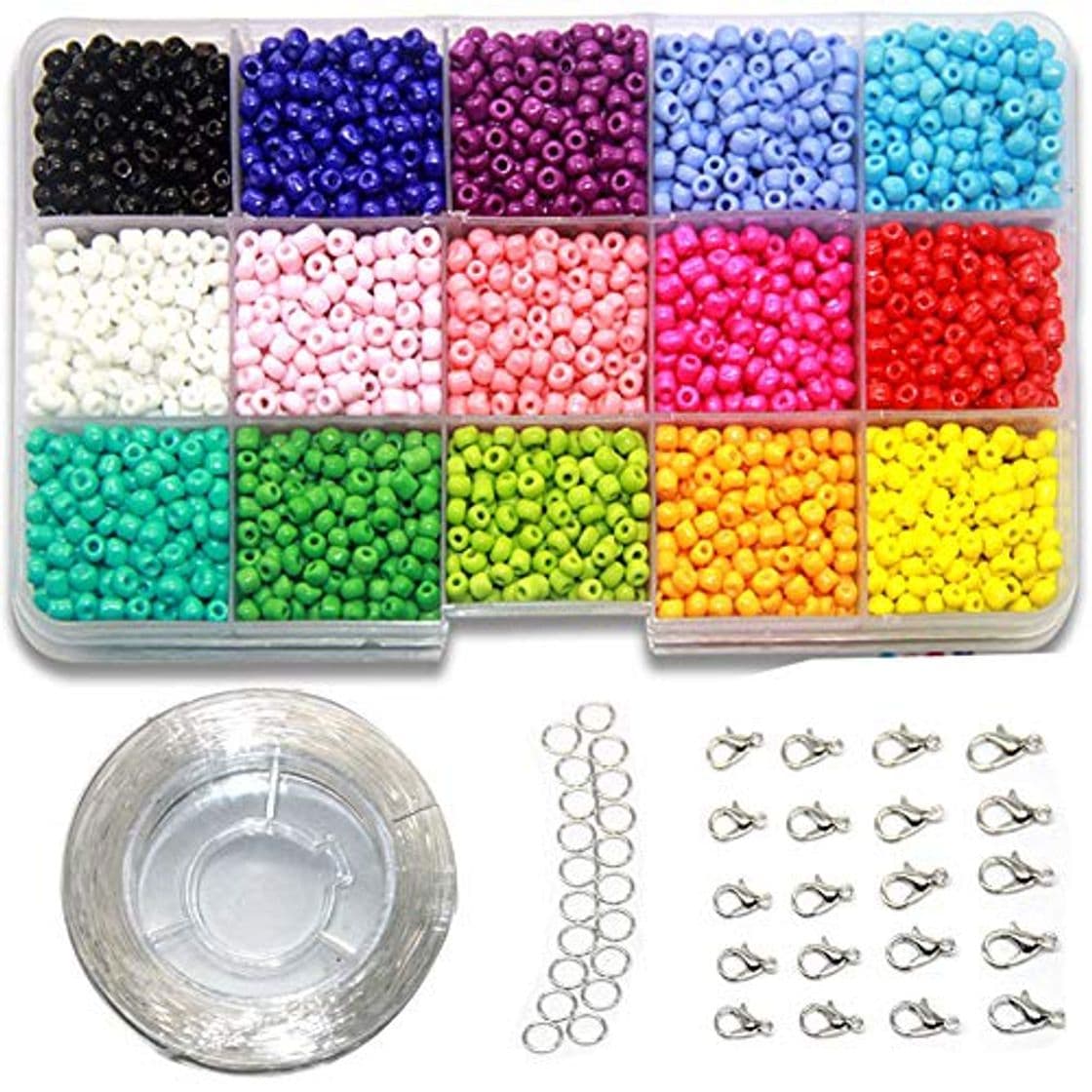 Product Ewparts 3mm Mini cuentas de cristal para los niños DIY Bracelet Arte