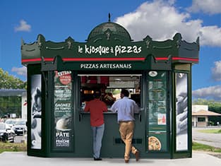 Lugar Le Kiosque à Pizzas - Chaves