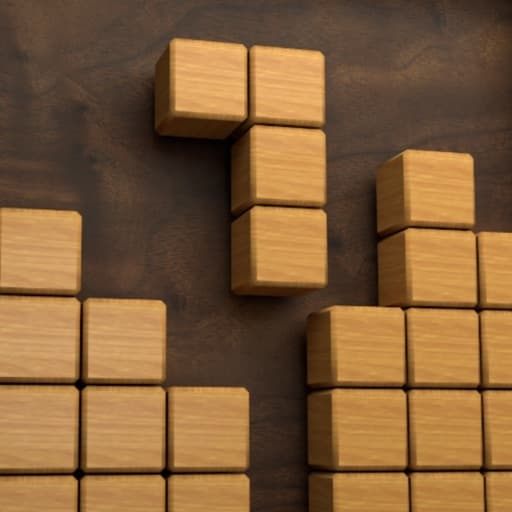 App Wood Cube Puzzle