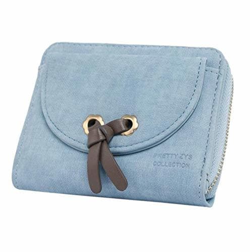 Producto zlyhk Bolso De Cuero Cartera De Moda Mujer De Cuero Carteras Monedero