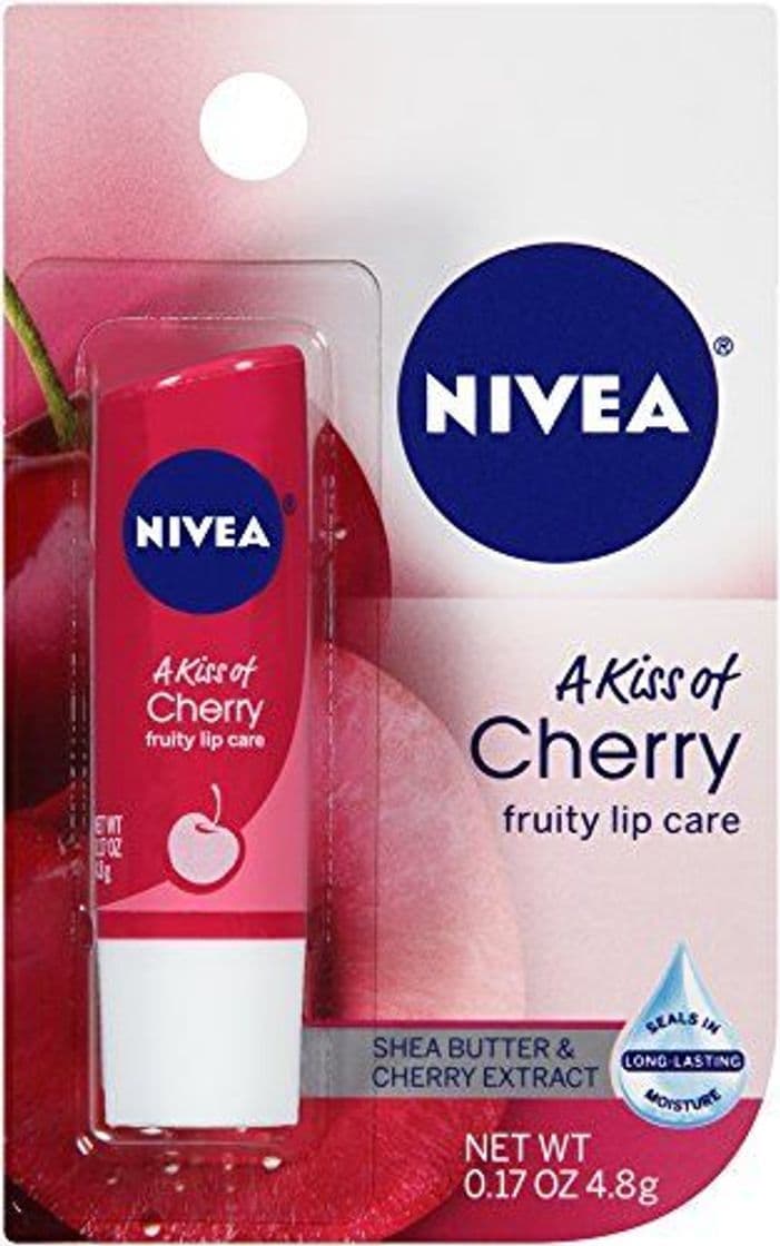 Belleza Nivea, A Kiss of Cherry, Fruity Lip Care, 0.17 oz